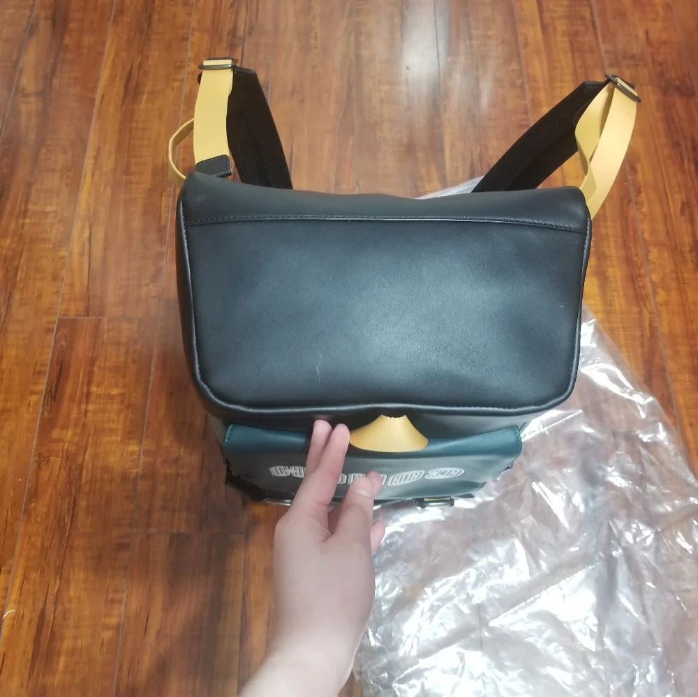Coach Track Backpack In Colorblock With Coach Patch - Picture 8 of 16